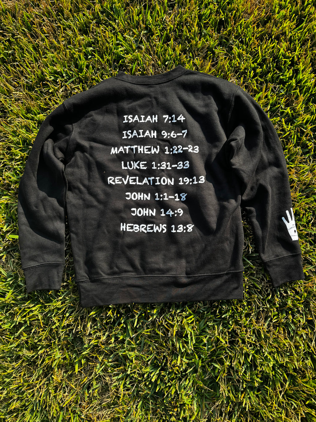 Jesus is God crew neck