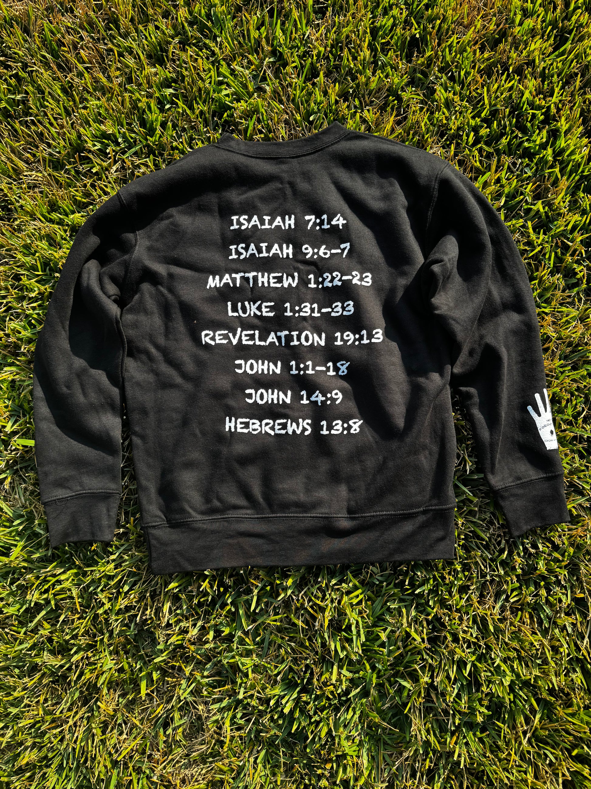 Jesus is God crew neck